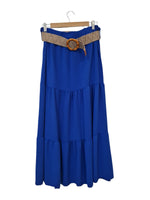FALDA LISA AZUL  5097