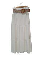 FALDA LISA BLANCA  5097