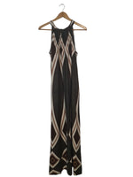 VESTIDO LARGO OLIVO  7702