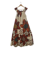 VESTIDO LARGO LADRILLO 36016