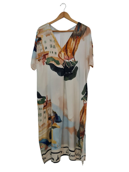 VESTIDO LARGO BLANCO   843410