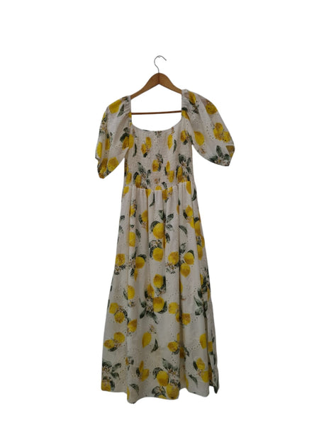 VESTIDO ESTAMPADO BORDADO 530