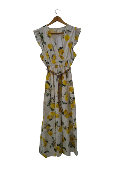 VESTIDO ESTAMPADO BORDADO 682