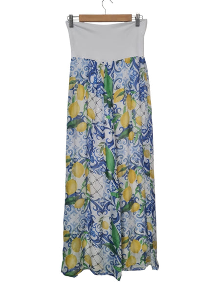 PANTALON SEDA ESTAMPADO 95223