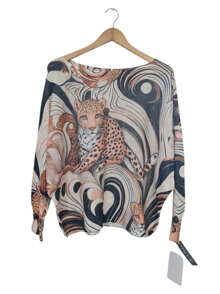 Blusas Tejida de pinturas 2429