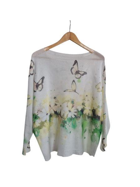 Blusas Tejida de pinturas 2430