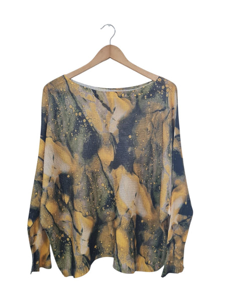 Blusas Tejida de pinturas 2431