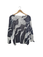 Blusas Tejida de pinturas 2434