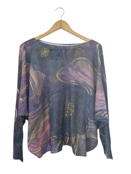 Blusas Tejida de pinturas 2436