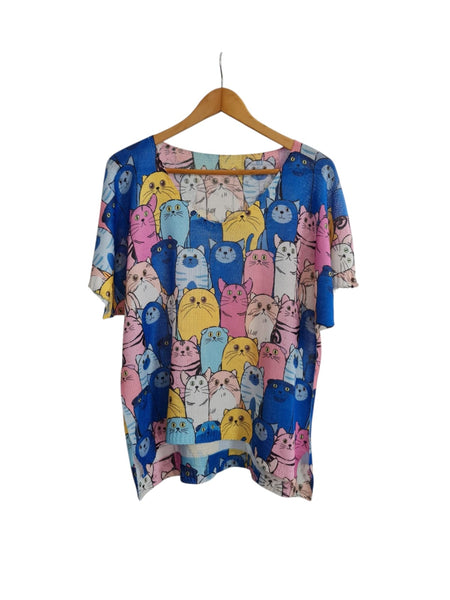 Blusas Tejida de pinturas 2420