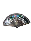 ABANICO CALADO NEGRO 5122