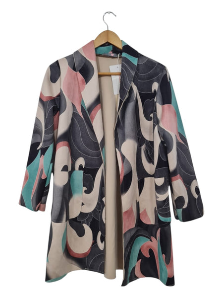 Chaqueta de gamuza colorida 3126