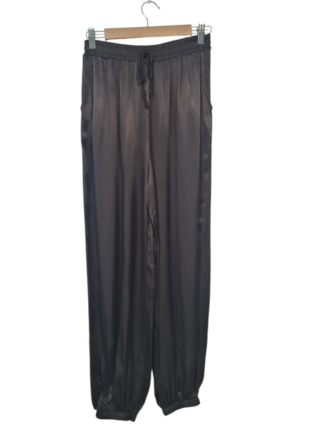 PANTALON LISO CON RESORTE 92694 (CAFE, BIEGE, GRIS, NEGRO, OLIVO)