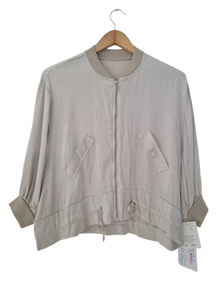 CHAQUETA ZIPPER 9000 (BEIGE GRIS, OLIVO)
