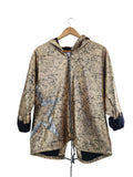 CHAQUETA ESTAMPADA ESTRELLA 29320 (DORADO, DORADO CON NEGRO)