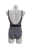 CALZONETA CUADROS CON CINTURON 179-2095C