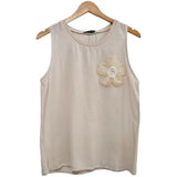 BLUSA 90492 (BEIGE, BLANCO)