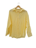 CAMISA MANGA LARGA  19351 ( AMARILLO, BLANCO, NEGRO)