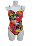 CALZONETA  T35798 (NEGRO, VERDE, BLANCO)