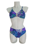 BIKINI W25607 (NEGRO, CAFE,AZUL
