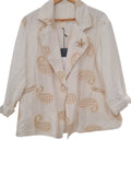 CHAQUETA BORDADA 1059