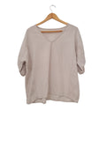 CAMISETA 26012 (BEIGE, CELESTE, OLIVO, AMARILLO SUAVE, BLANCO)