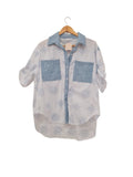 CAMISERA LARGA LENTEJUELAS 17730