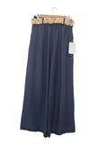 PANTALON CON CINTURON ESTAMPADO 25055 (CELESTE, BLANCO, AMARILLO SUAVE, BEIGE, AZUL)