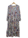 VESTIDO ESTAMPADO 17511 (VERDE, AZUL, NEGRO, BLANCO)
