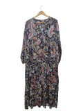 VESTIDO ESTAMPADO 17511 (VERDE, AZUL, NEGRO, BLANCO)