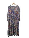 VESTIDO ESTAMPADO 17511 (VERDE, AZUL, NEGRO, BLANCO)