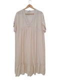 VESTIDO LARGO CON LENTEJUELAS 15338 (FUCSIA, NEGRO, BEIGE, BLANCO)