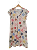 VESTIDO CORTO ESTAMPADO 29031