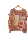 BLUSA ESTAMPADA 88962 (CAFE, AZUL, NEGRO)