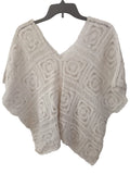 BLUSA TEJIDA 3008 (BLANCO, BEIGE)