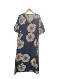 VESTIDO ESTAMPADO 10220 (ROJO, AZUL, LADRILLO, CAFE)