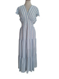 VESTIDO RAYADO (CELESTE, AMARILLO)  23107843