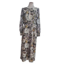 VESTIDO GRIS MANGA LARGA 24207899