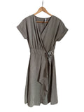 VESTIDO CORTO 0000-6 (OLIVO, MORADO, BEIGE, CORINTO, CAFE)