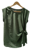 BLUSA RAYAS 251536 (AZUL, OLIVO, BLANCO, CAFE)