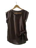 BLUSA RAYAS 251536 (AZUL, OLIVO, BLANCO, CAFE)