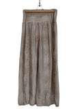 PANTALON SEDA BORDADO 1686 (CORINTO, BEIGE)