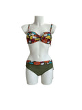 BIKINI X20172 (NEGRO, OLIVO)
