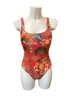CALZONETA C32418  (AZUL, NEGRO, LADRILLO)