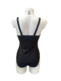 CALZONETA C32418  (AZUL, NEGRO, LADRILLO)
