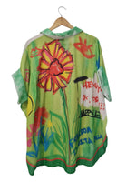 BLUSA CAMISERA ESTAMPADA 51717