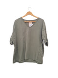 CAMISETA 26012 (BEIGE, CELESTE, OLIVO, AMARILLO SUAVE, BLANCO)