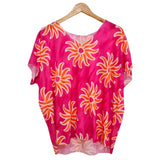 BLUSA ESTAMPADA VERDE 90241