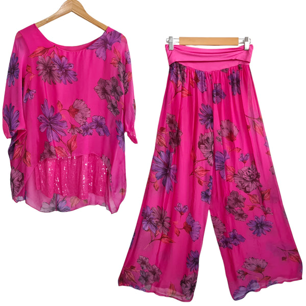 CONJUNTO 51971 fucsia