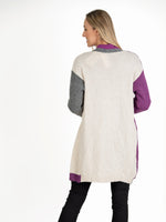 CHAQUETA-SUETER LARGO 4346